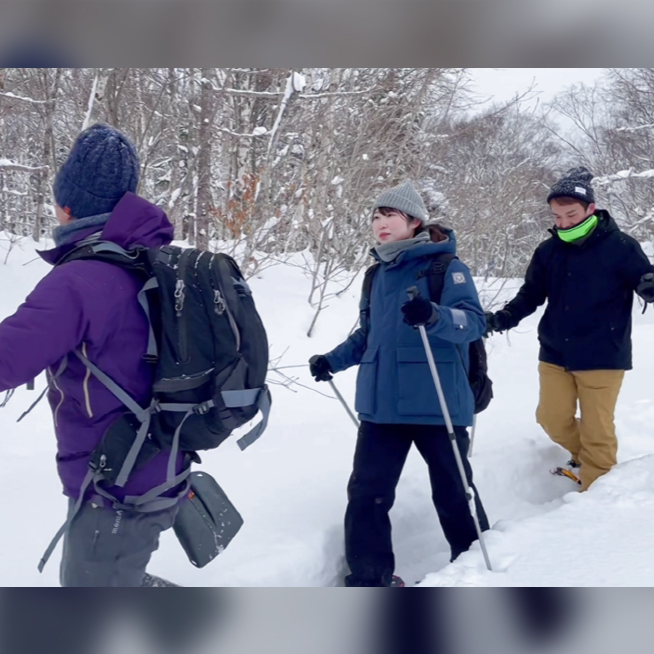 宗谷の冬アクティビティの様子